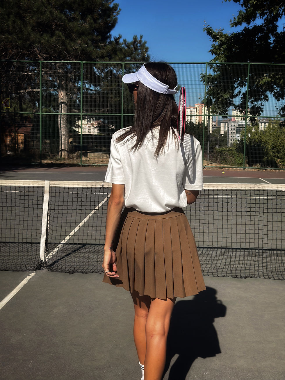 Küçük resim: Siyah Pileli Etek