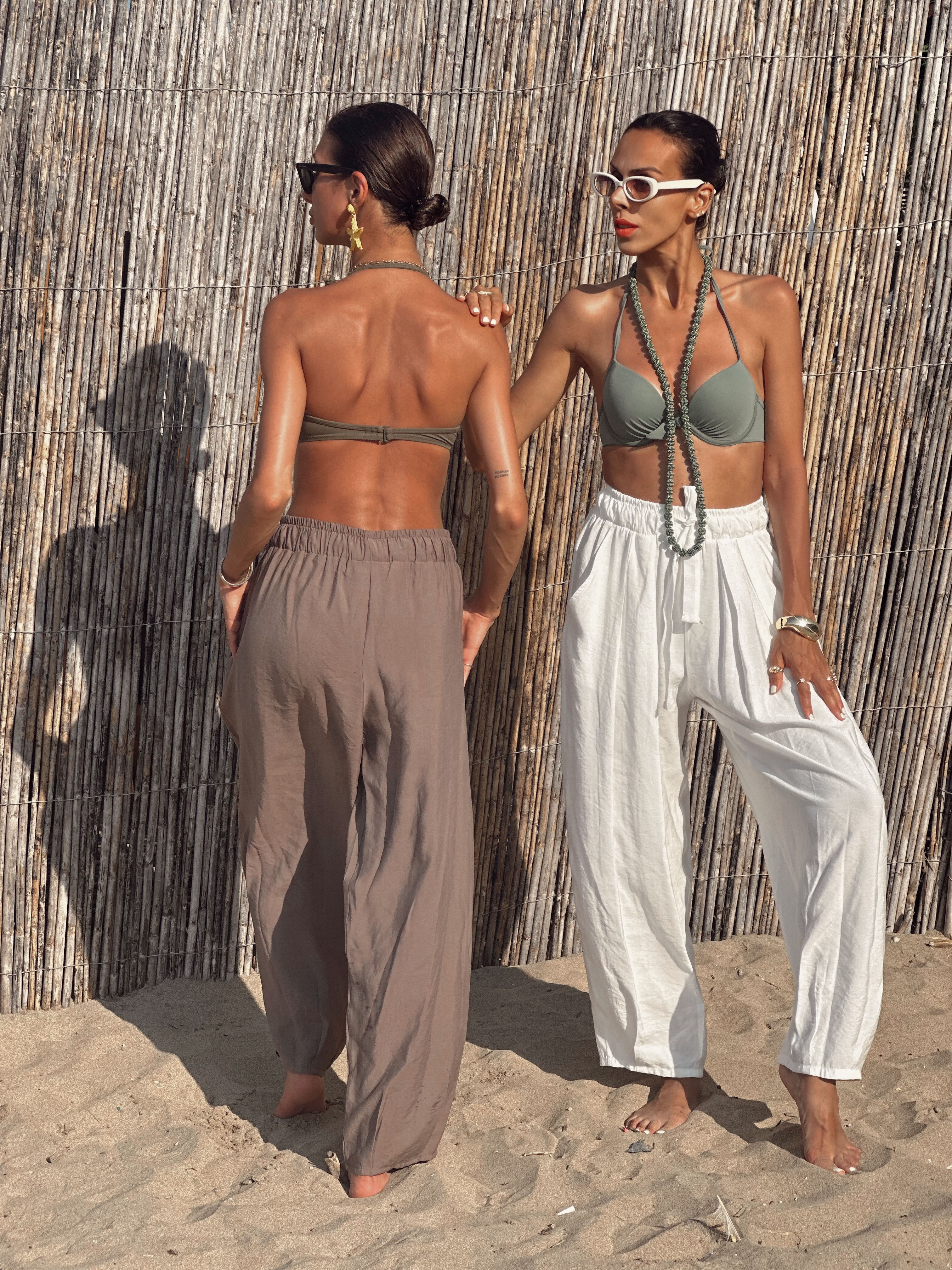 Solana Pantolon – Rahat Kalıp, Yazlık Pantolon, Beachwear