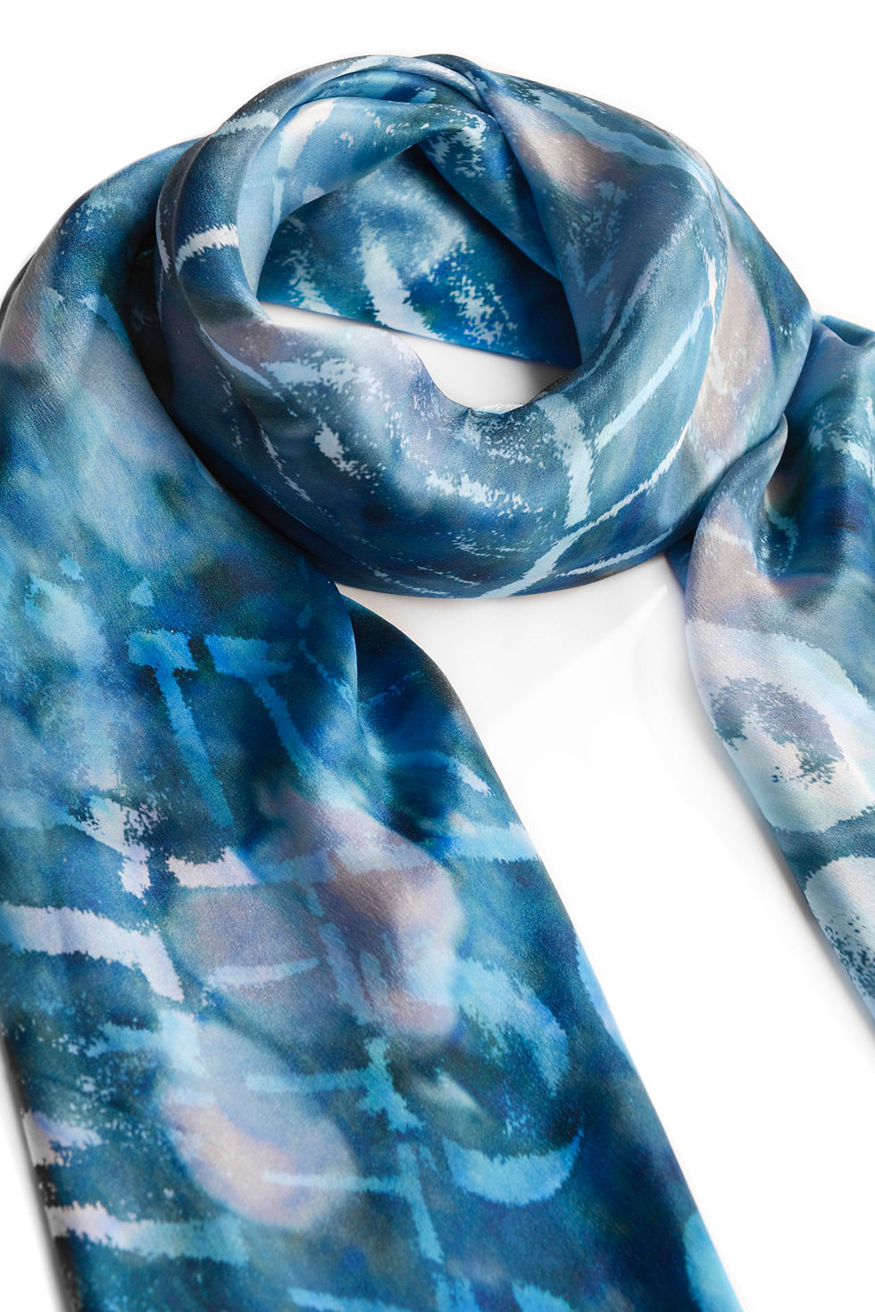 Alchemy Blue Square Scarf