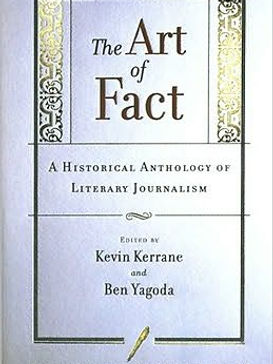 The Art of Fact a historical anthology of literary journalism by Rosemary Mahoney book cover