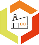 Icône du pôle HSP Factory, dédié à la formation en extrusion plastique et à la production en petites séries dans l’usine BOOS