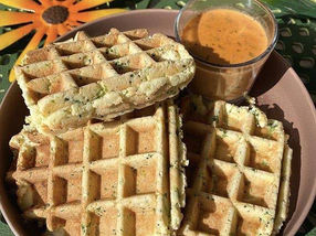 Gaufres aux brocolis