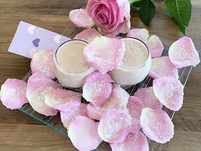 Crèmes à la rose...