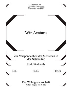 Dirk Stederoth - Wir Avatare 