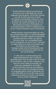 zelfhulp kaarten burn-out voorbeeld achterzijde