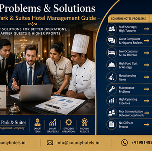 Hotel Problems & Solutions | County Park & Suites Hotel Management Guide