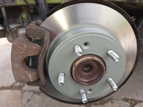 Client Paid $475 : 2017 Kia Soul : Rear Brakes & Rotors : Parts & Labor.