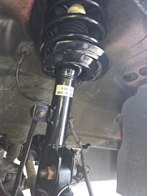 Client Paid $152 : 2008 Jeep Compass : 2-Front Struts : Labor ONLY.