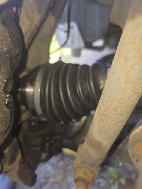 Client Paid $166 : 2002 GMC Envoy : Driver Side CV-Axle : Labor ONLY.