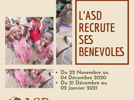 Recrutement de bénévoles