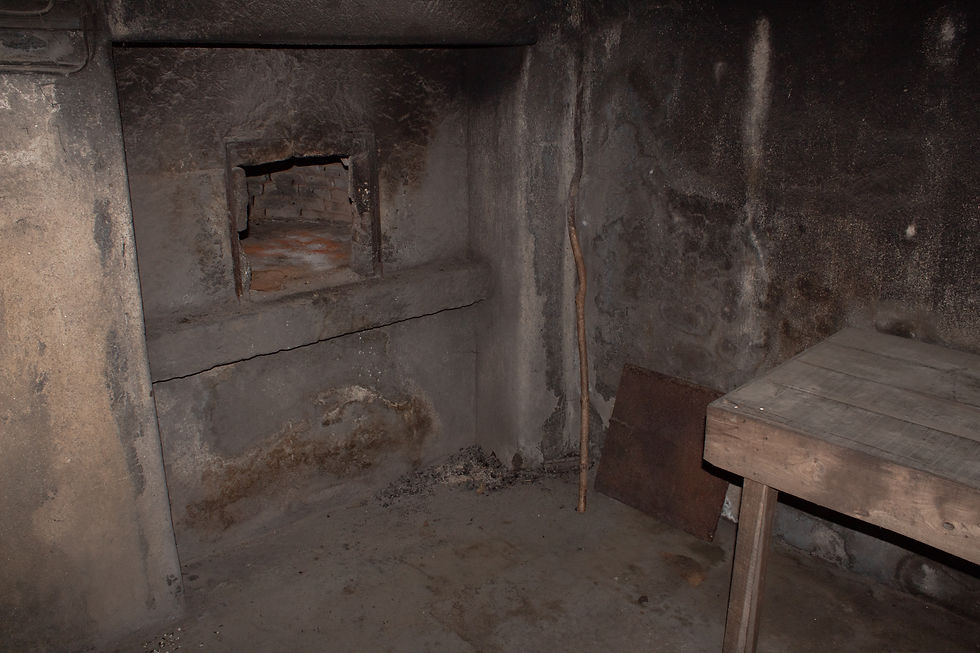 Interior de um forno - Núcleo de Pinhal Novo