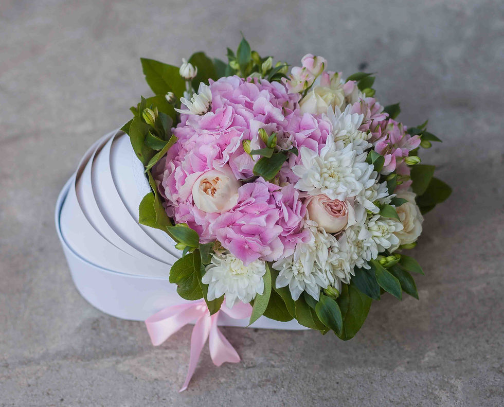 Миниатюра: букет на выписку девочки