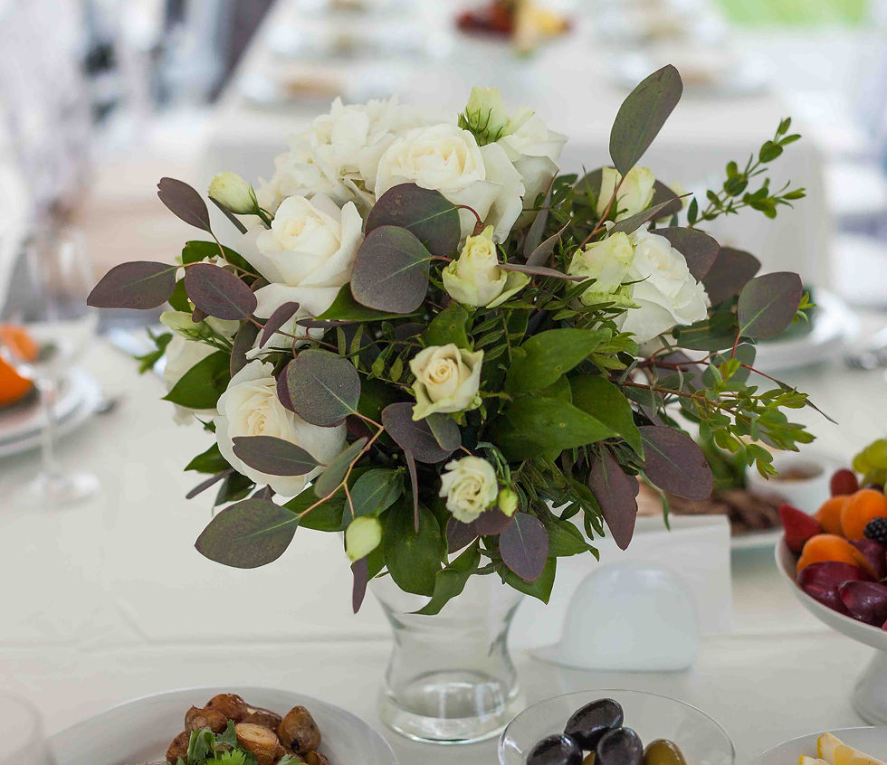 Миниатюра: Цветы на свадебный банкет