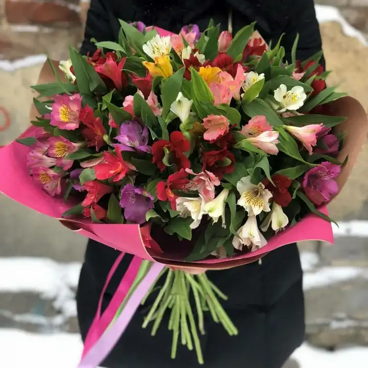 Миниатюра: Альстромерия букет