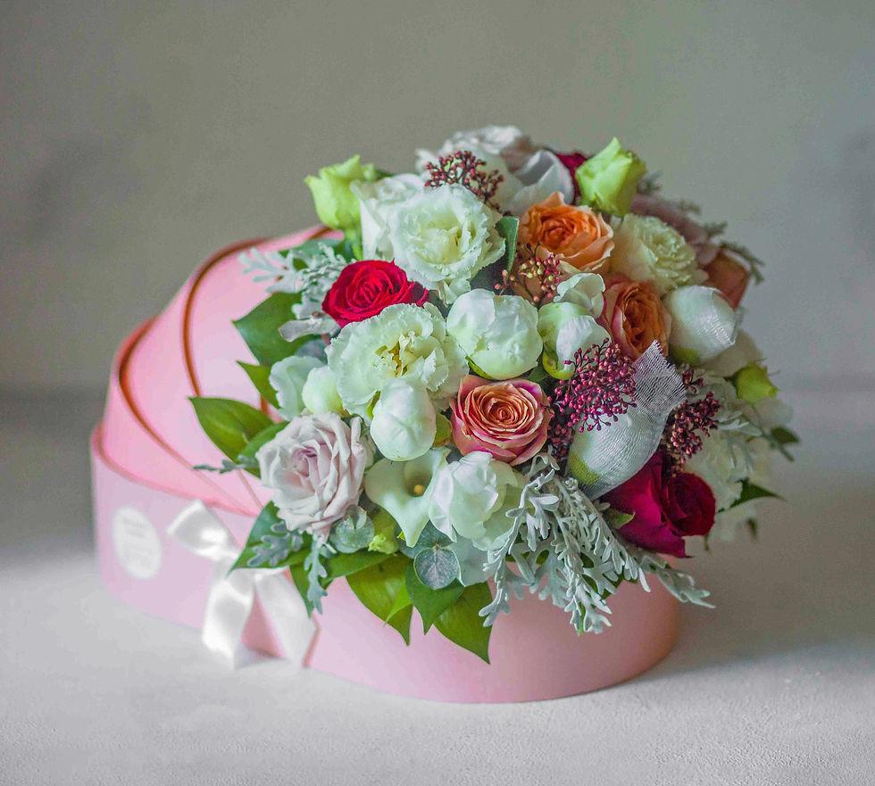 Миниатюра: Букет на выписку в роддом с пионами