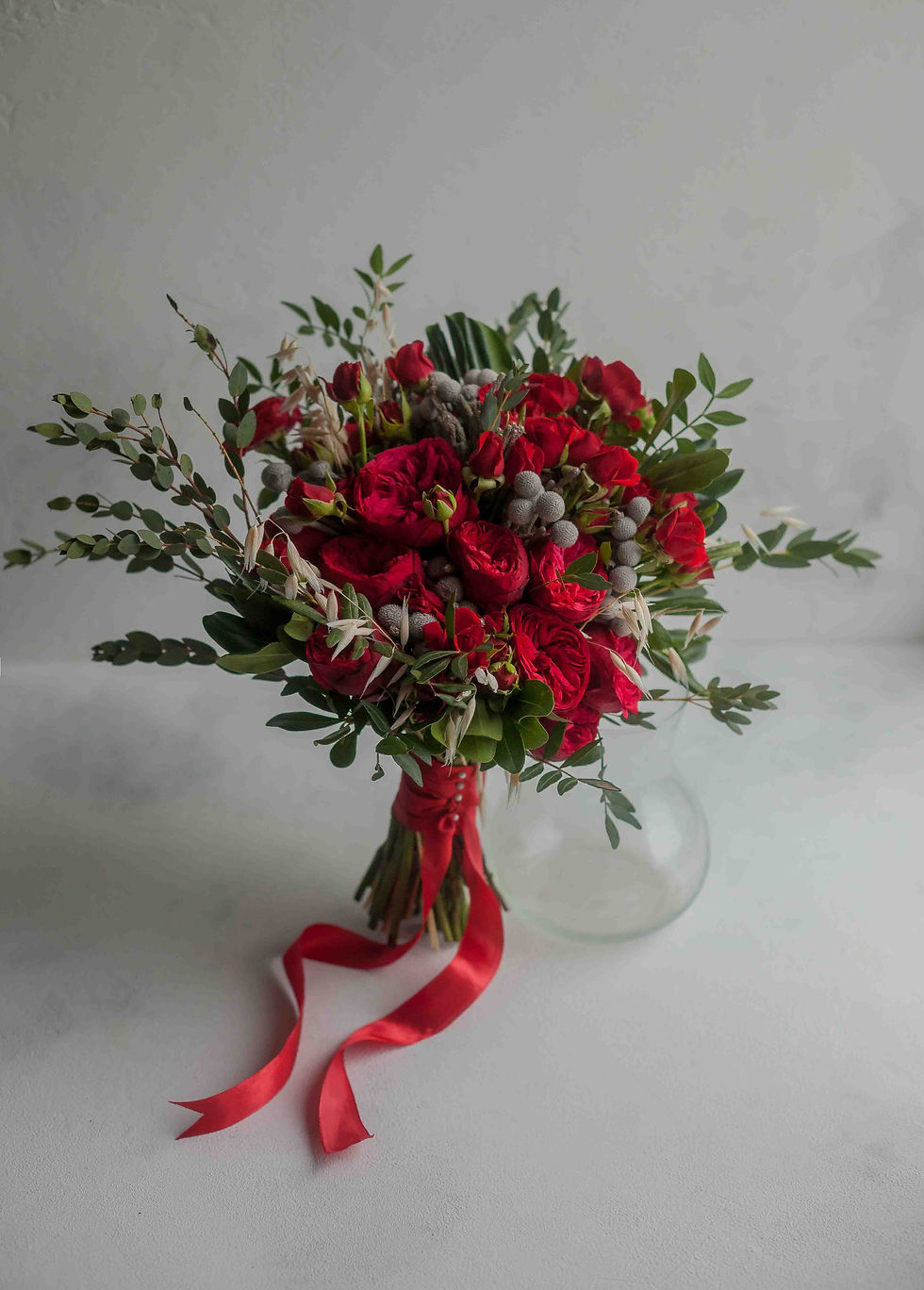 Миниатюра: свадебный букет из ред пиано