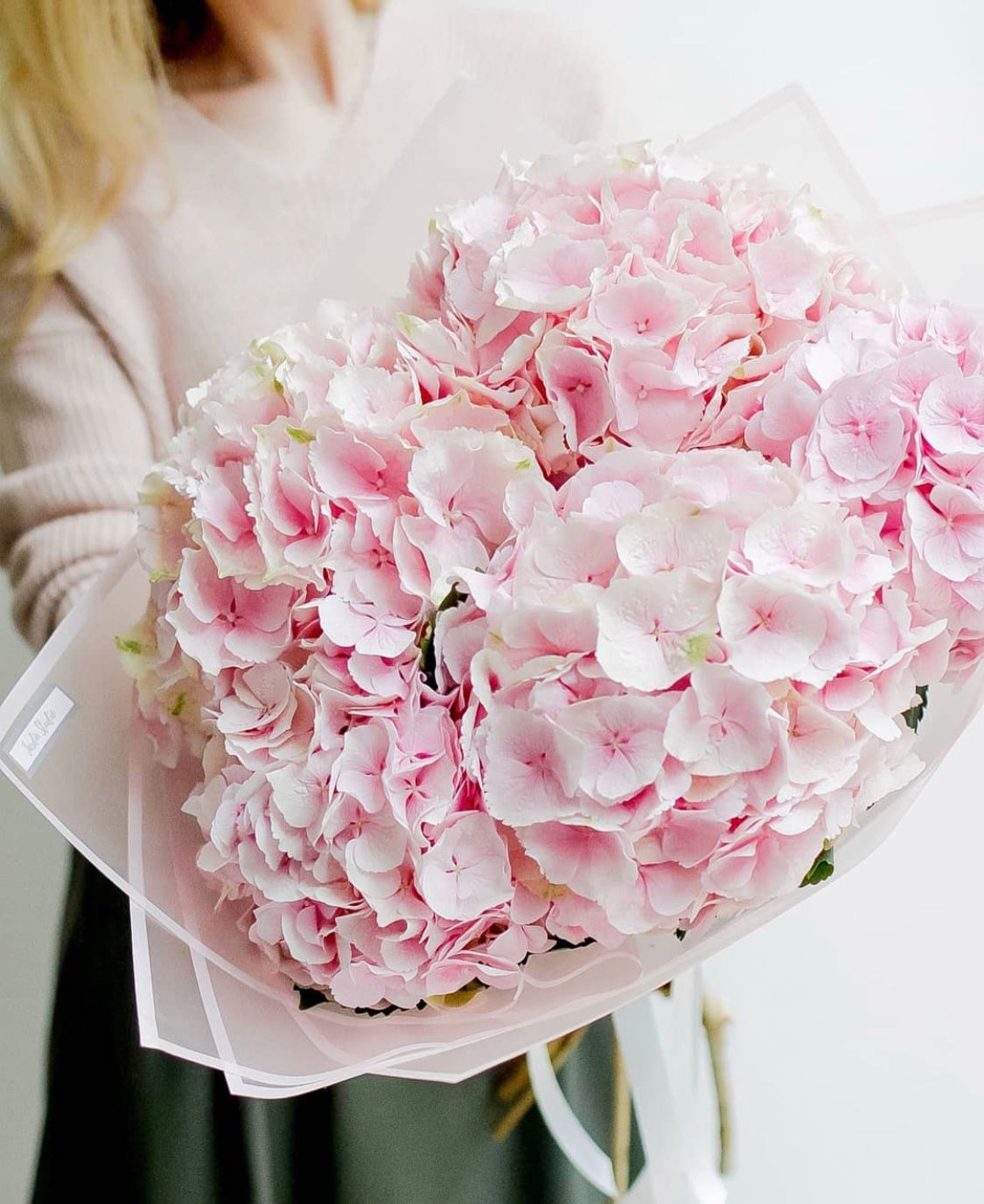 Букет из гортензии