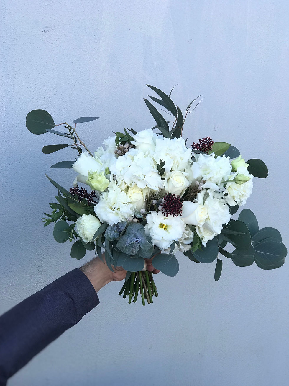 Миниатюра: Раскидистый свадебный букет