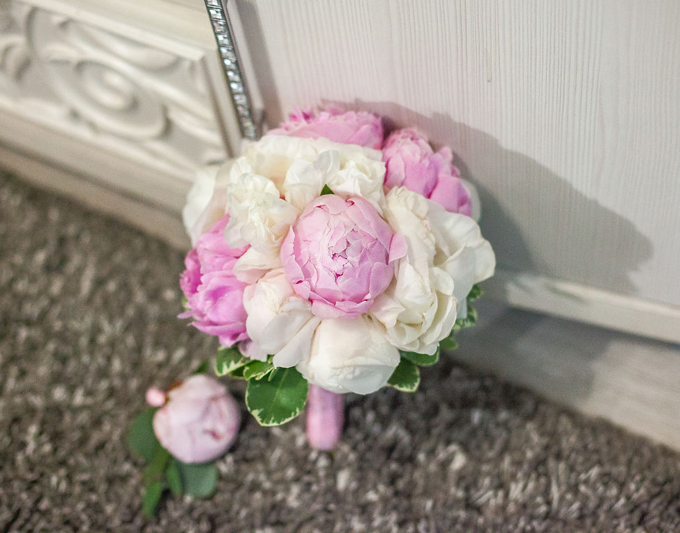 Миниатюра: розовый букет нвесты