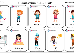Free ESL printable flashcards