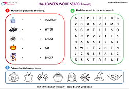 Free ESL printable word searches