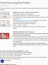 Free ESL lesson plan, Christmas, beginner, kids