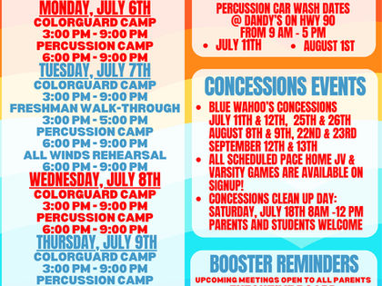 Newsletter 7/6-7/12