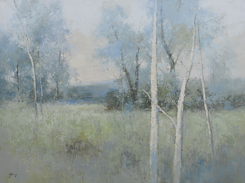 Giclee on Canvas-Modern Tree Landscape Artwork821703