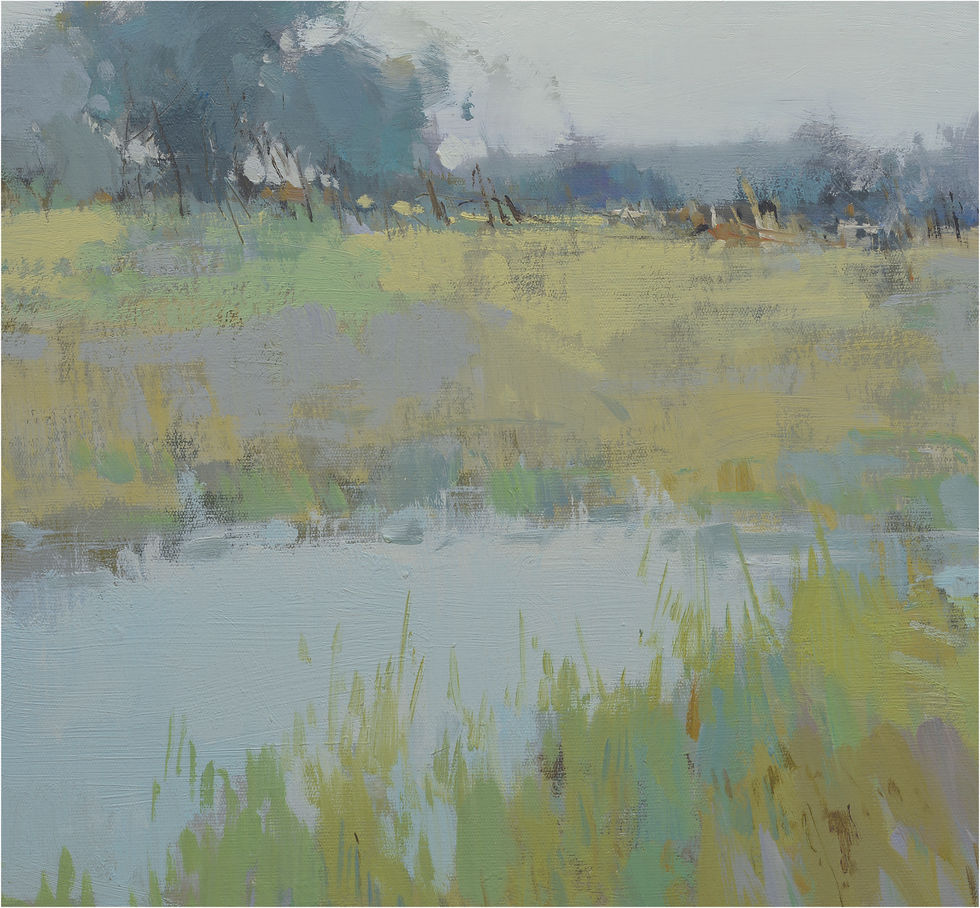 Thumbnail: Giclée on Canvas-Modern Landscape Artwork A138B