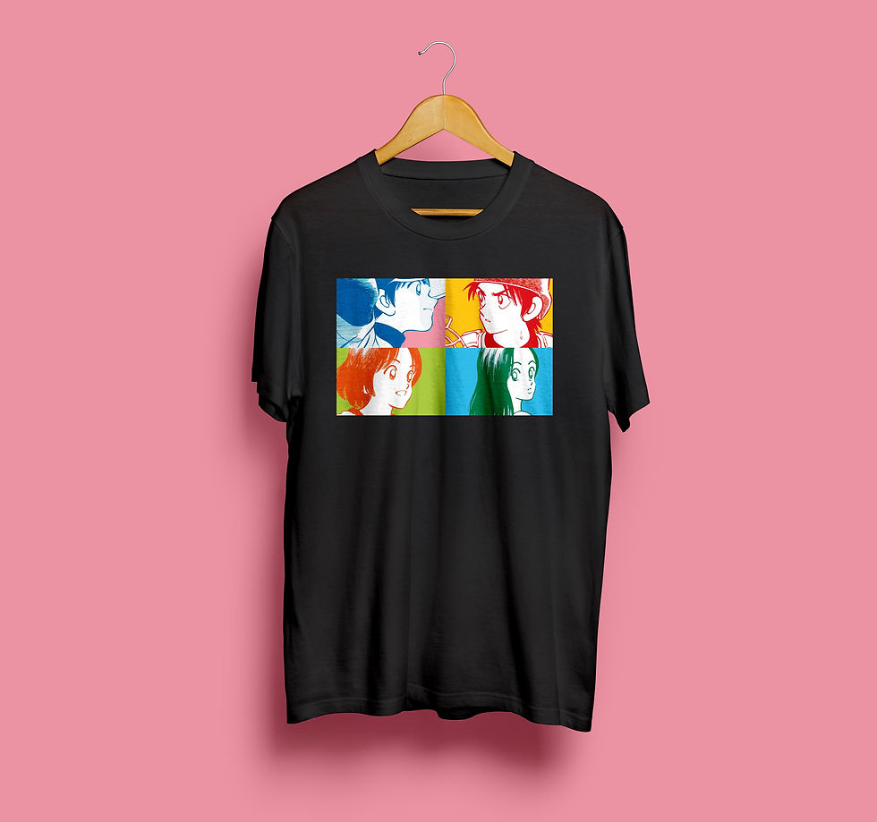 camiseta MIX Meisei Story negra Kamikaze Merchan