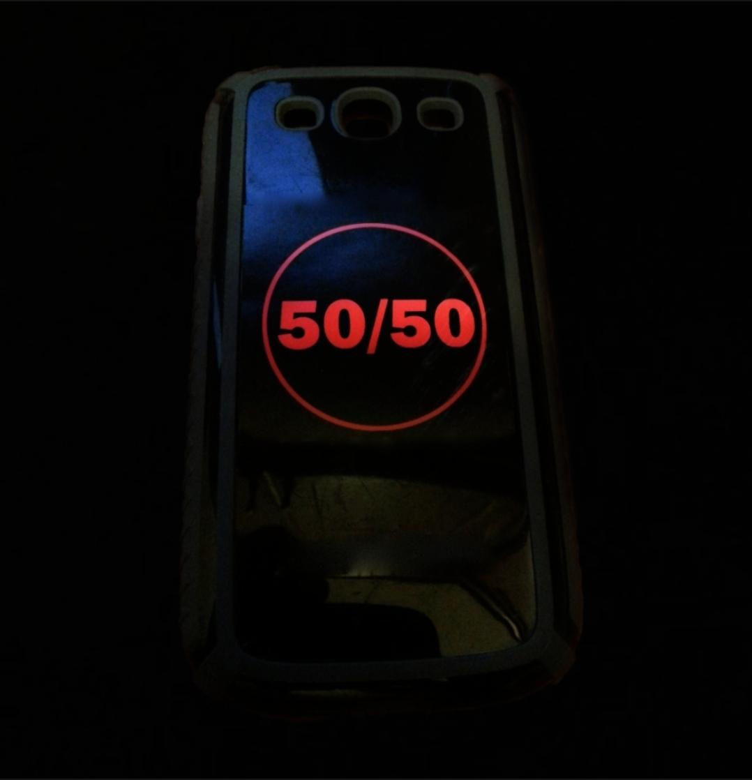 50/50 phone case