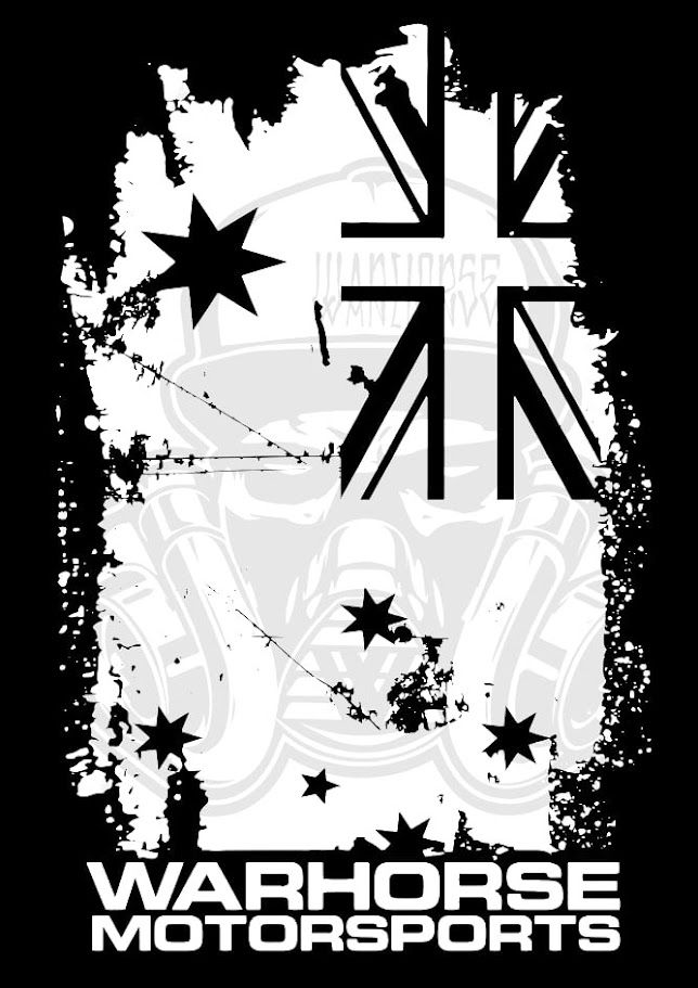 Warhorse Motorsports Aussie Flag Short Sleeve Tee