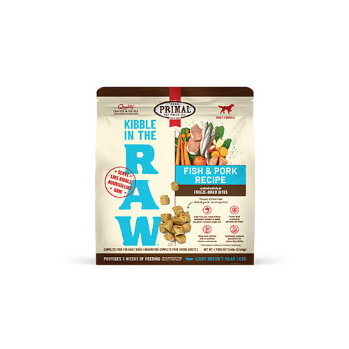 Kibble in the raw - Dog - Kibble in the Raw Fish & Pork Recipe 5.4lb
