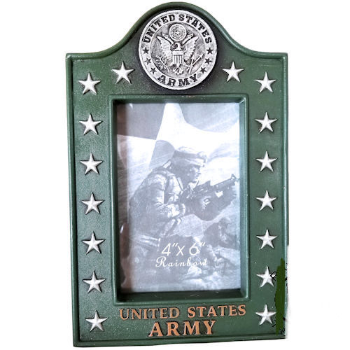 Army Picture Frame 4x6in