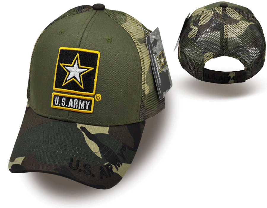 Thumbnail: Army Star Trucker Cap