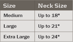 Thumbnail: Tactical Mesh Collar - Metal Clasp - Large