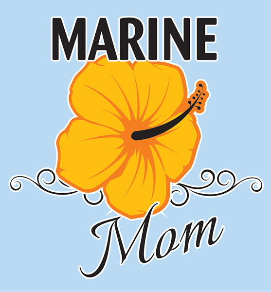 Marine Mom Decal