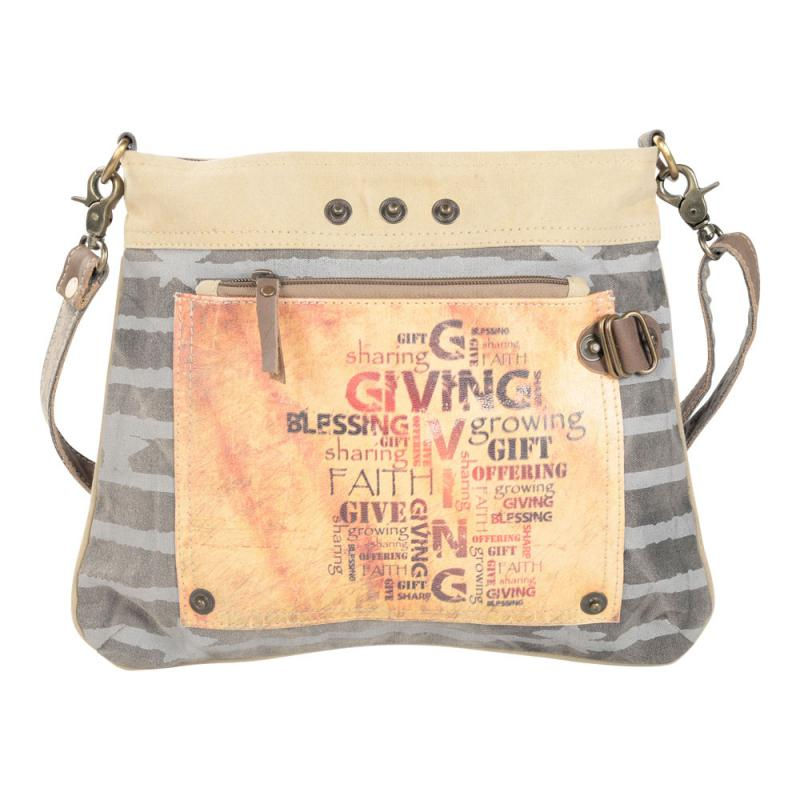 Giving/Blessing/Growing Double Zip Shoulder