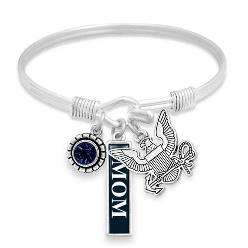 U.S. Navy Mom Charm Bracelet