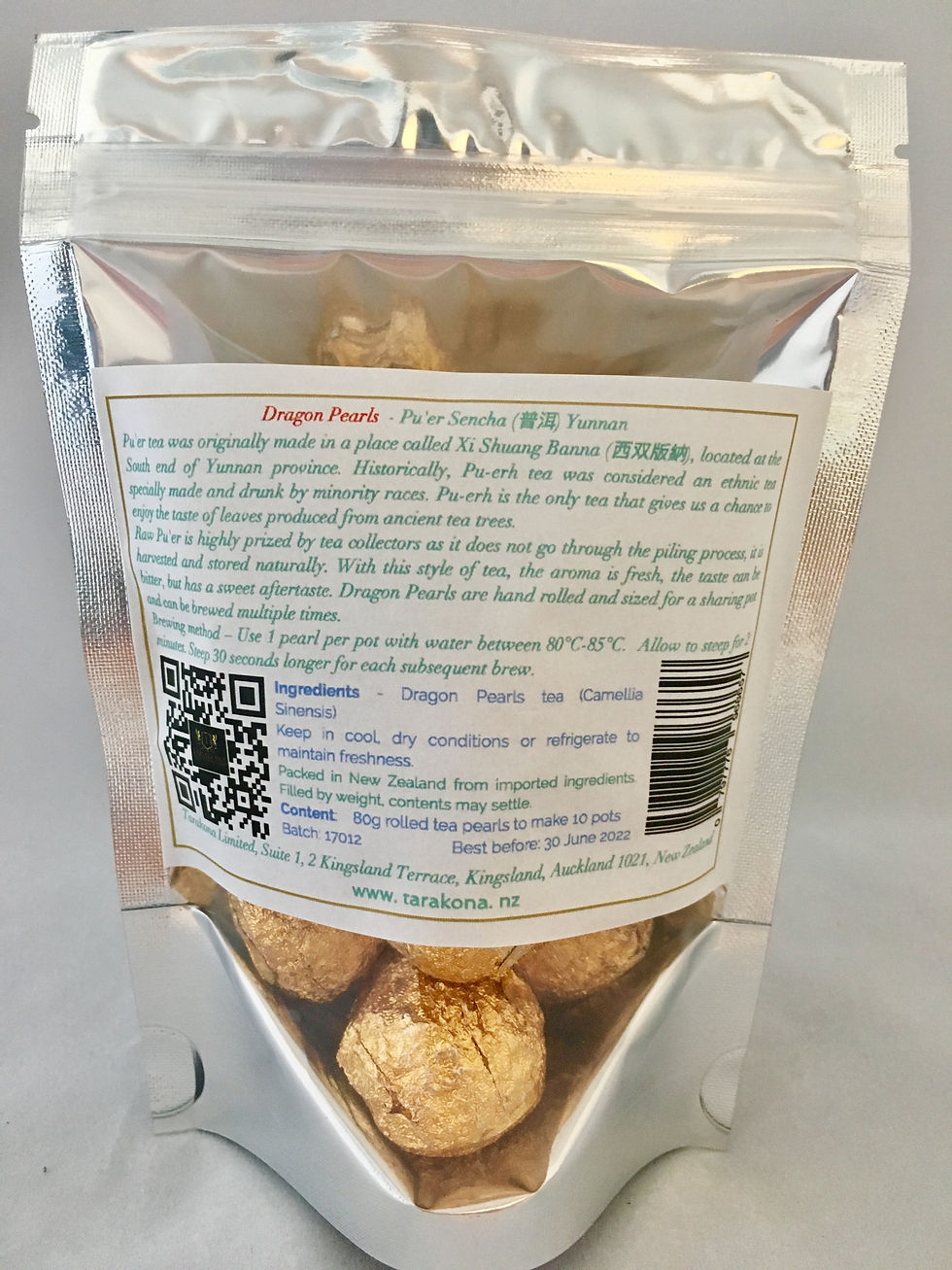 Thumbnail: Dragon Pearls standing pack 80g