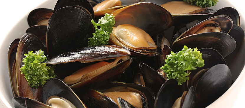 Blue Heron Mussels