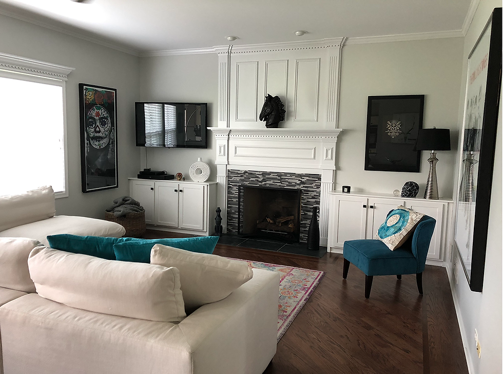 Living room "before"