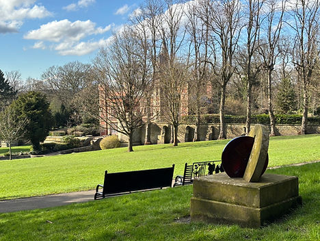 Sunny day in Saltwell Park Gateshead
