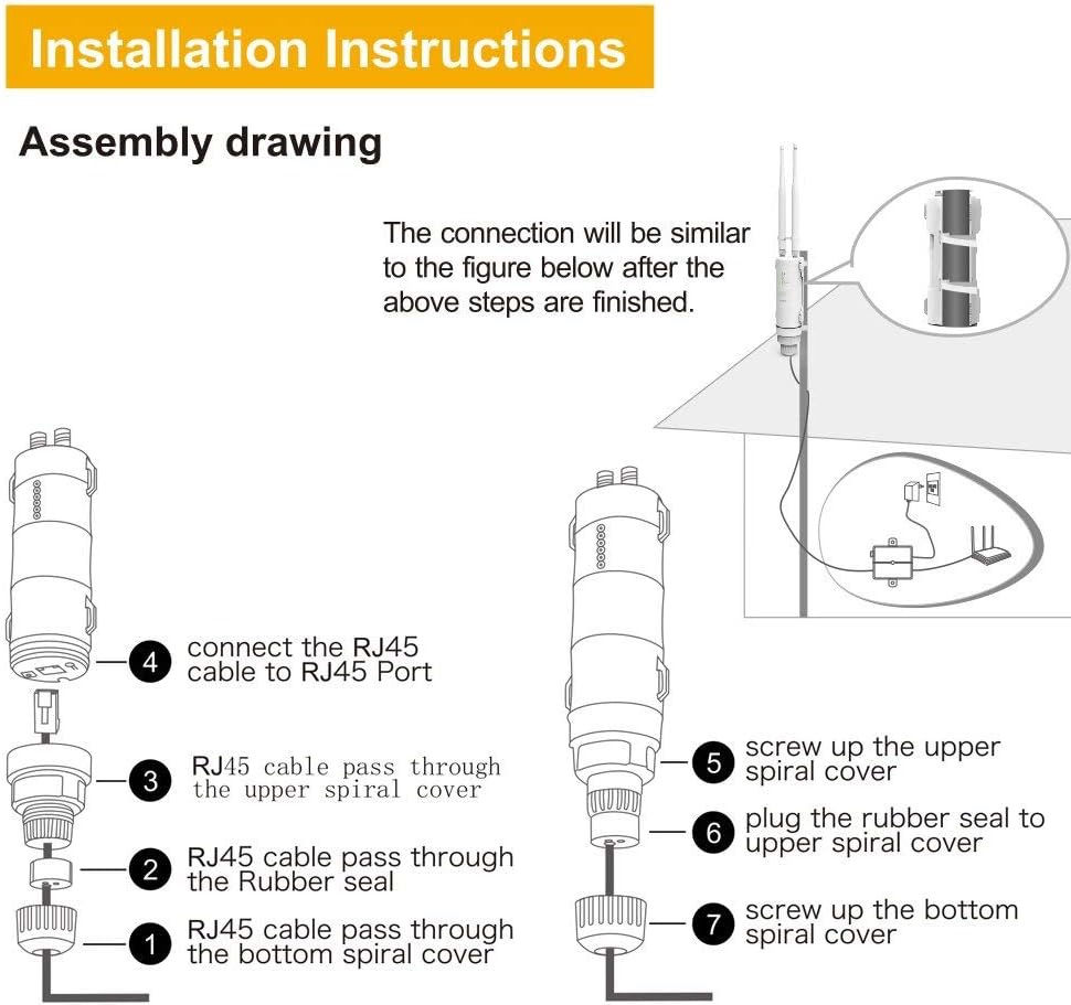 Thumbnail: Wavlink AC600 Wireless Outdoor WiFi Signal Booster