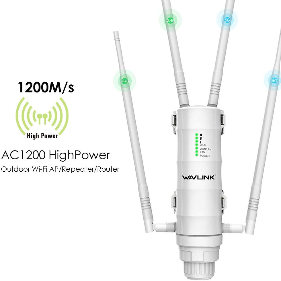 Thumbnail: WAVLINK AC1200 Gigabit Outdoor Access Point