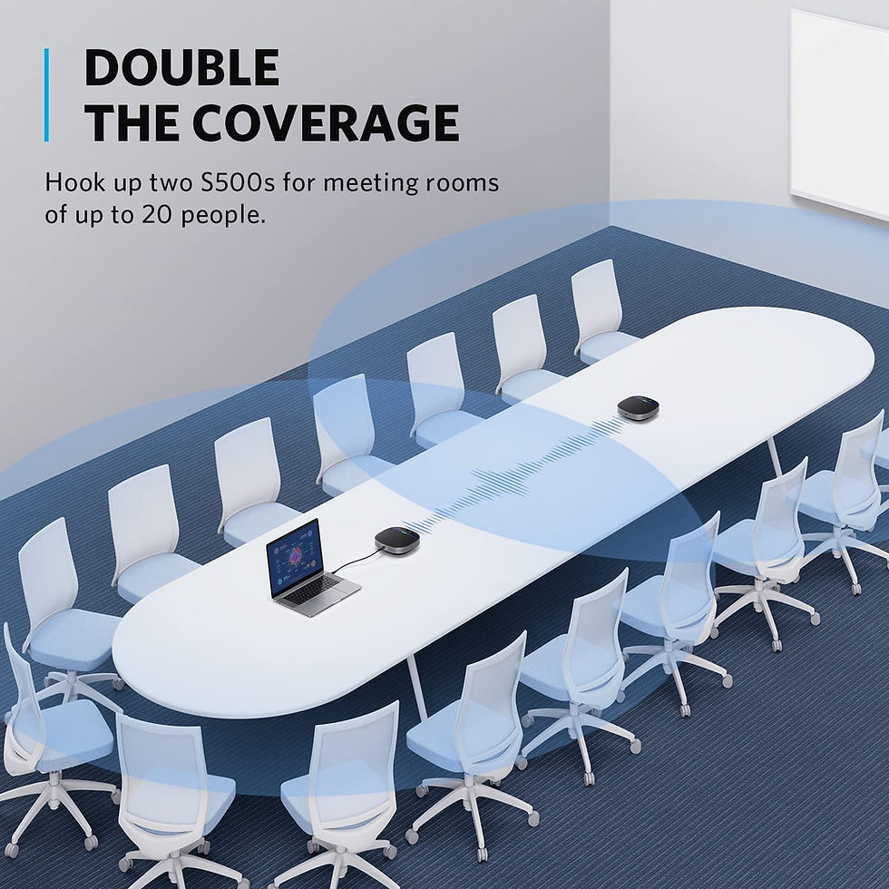 Thumbnail: Anker PowerConf S500 Speakerphone with Zoom Rooms and Google Meet Certifications