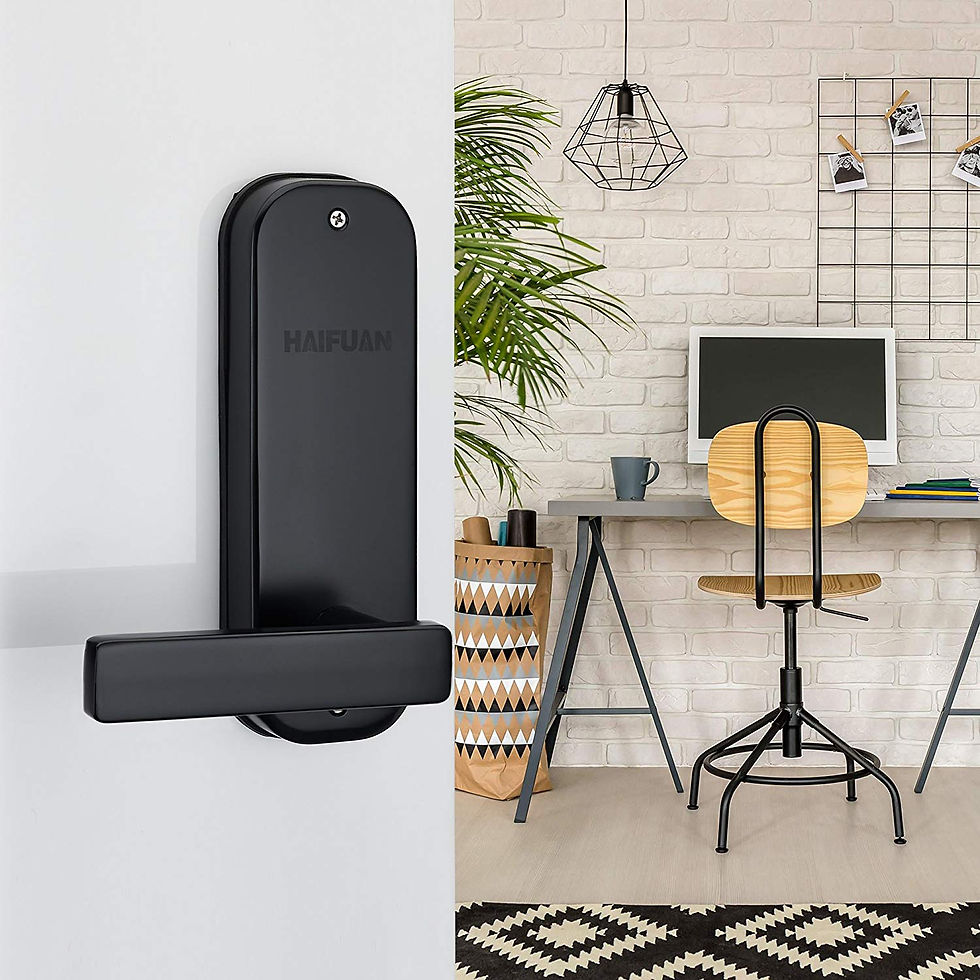 Thumbnail: HAIFUAN Security Digital Keyless Code Door Lock