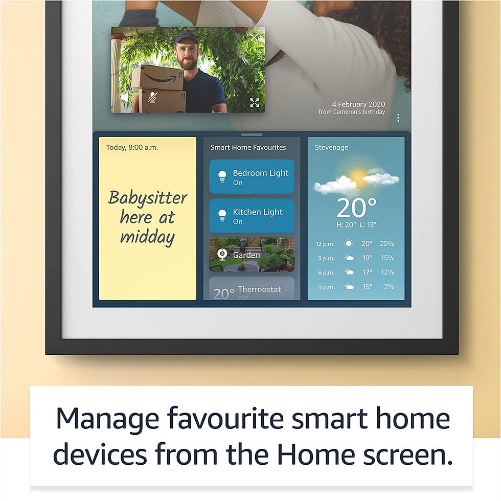 Thumbnail: Echo Show 15 | Full HD 15.6" smart display for family organisation with Alexa
