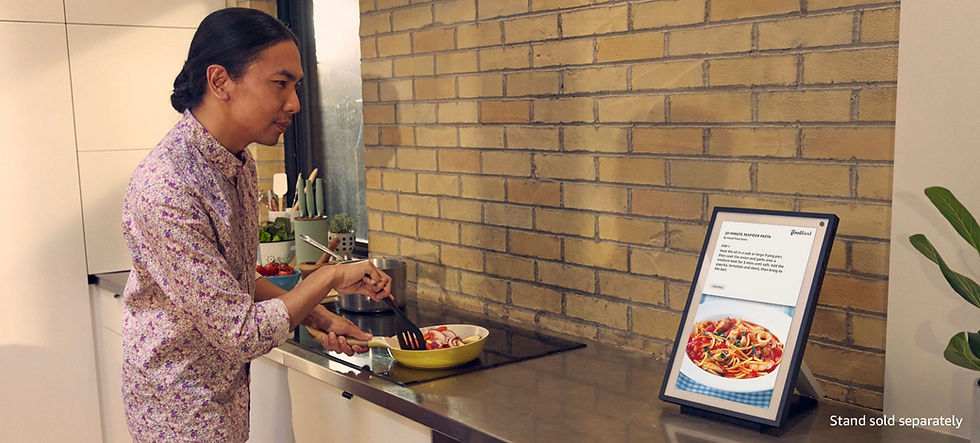 Thumbnail: Echo Show 15 | Full HD 15.6" smart display for family organisation with Alexa