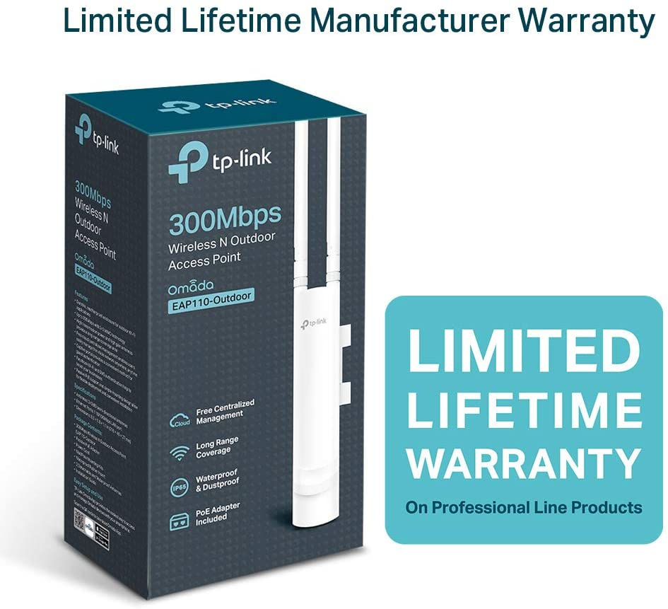 Thumbnail: TP-Link N300 Wireless Outdoor Access Point